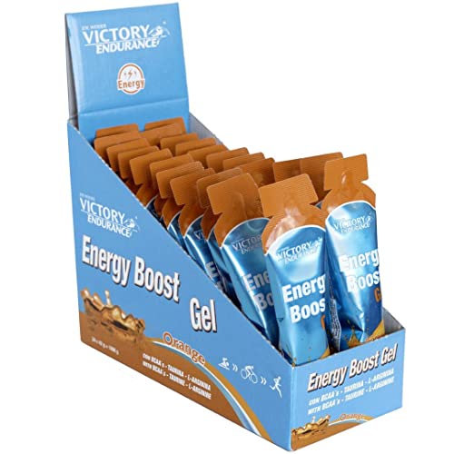 Energy Boost Gel Naranja, 42g x 24 geles, energía rápida y duradera, formato ergonómico Cover