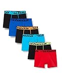Athéna Jungen Choc 8a10 Unterwäsche, Schwarz / Schwarz Blau Rot Türkis, 16 Jahre EU