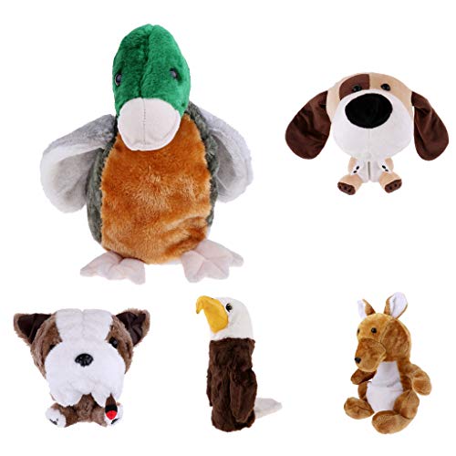 Homyl Novidade Animal Golf Driver Headcover Wood Head Protector Cover Accessories - Pássaro