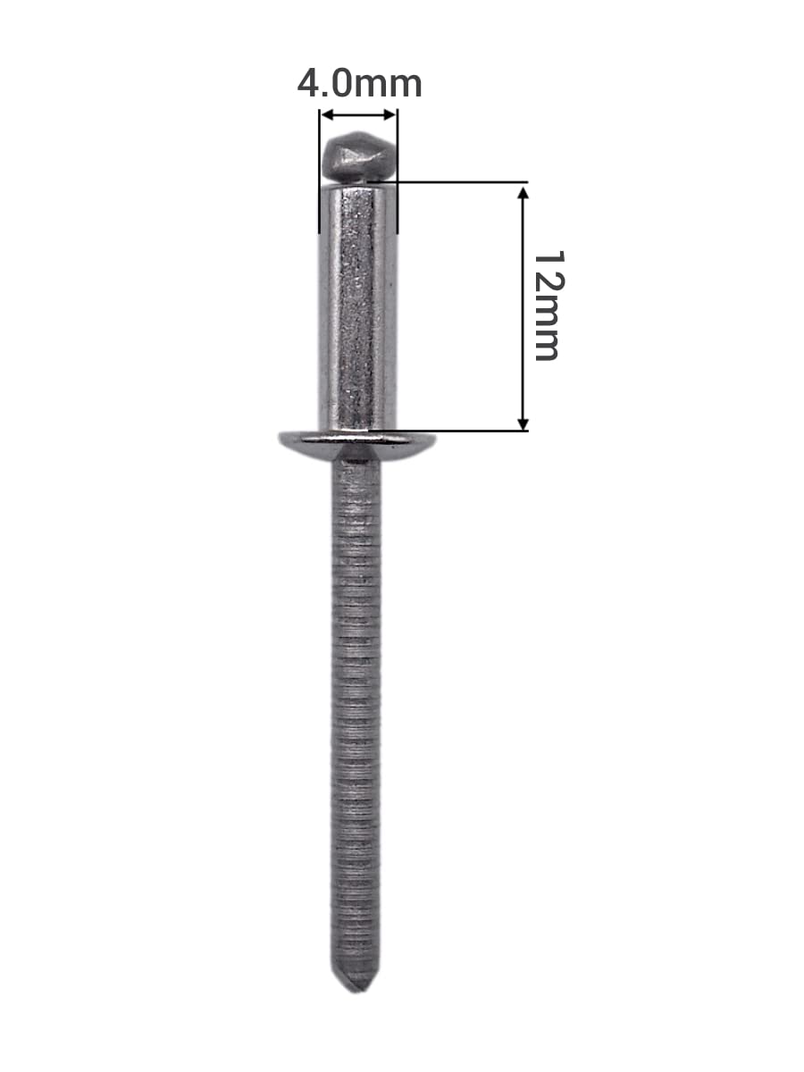 100 Stuks 4,8 X 12 Mm Aluminium Blindklinknagels, Klinknagels Met Open Uiteinde Popklinknagels Pak Van 100 Zwart 100 Stuks 4,8 X 12 Mm Aluminium Blindklinknagels, Klinknagels Met Open Uiteinde Popklinknagels Pak Van 100 Zwart