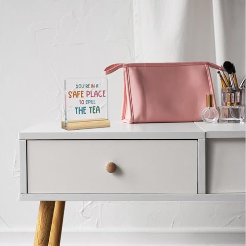 Decoración de oficina acrílica con frase motivacional miniatura 5