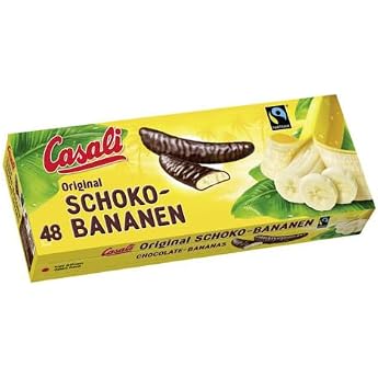 Casali Chocolate Bananas Pack of 48 - 600g