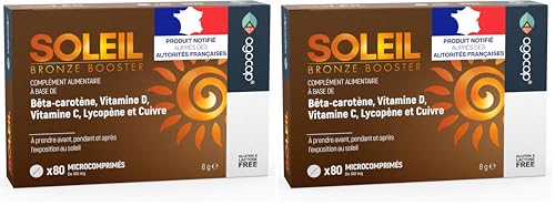 Préparateur solaire et autobronzant Agocap pour garder un teint doré