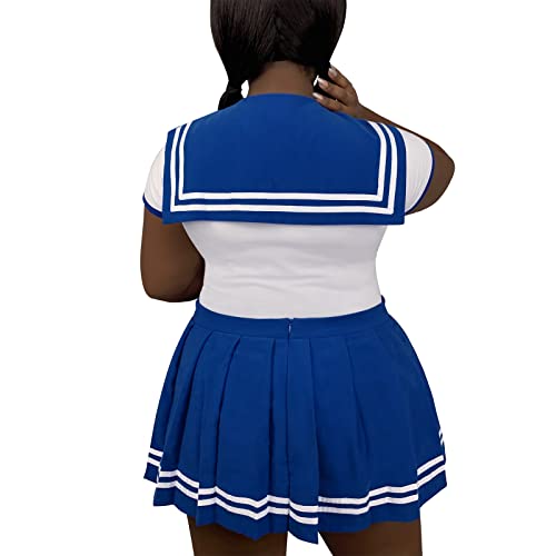 Littleforbig Cotton Romper Onesie Pajamas Bodysuit - Magical Onesie Skirt Set Sailorblue Xs #TOP5