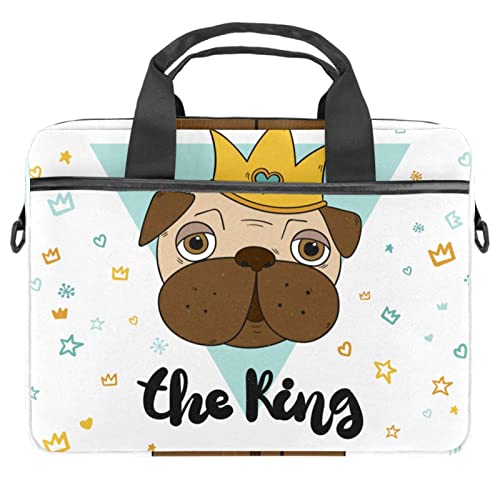 Sac bandoulière pour ordinateur portable multicolore ultra fin 3cm motif carlin original