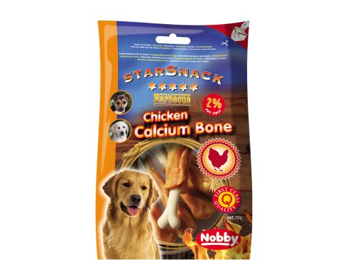 Produktbild von Nobby StarSnacks Treats Chicken Calcium Bone - 70 g