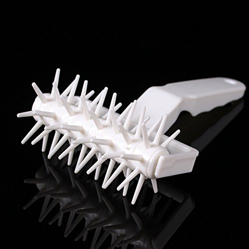 Fangfang Silicone Dough Docker,Pizza Pie Pastry Dough Docker Roller Dough Pitter Baking Tool - Thumbnail 6