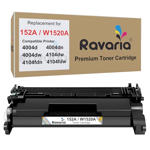 Image of 152A / W1520A Compatible Toner Cartridge for HP LaserJet Pro 4004d, 4004dn, 4004dw, 4104dw, 4104fdn, 4104fdw Printer (152A / W1520A Toner Pack of 1)