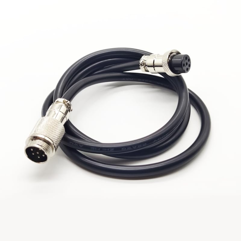 Amazon.com: GX16 6 Pin Cable Male to Female Head Aviation Cordset