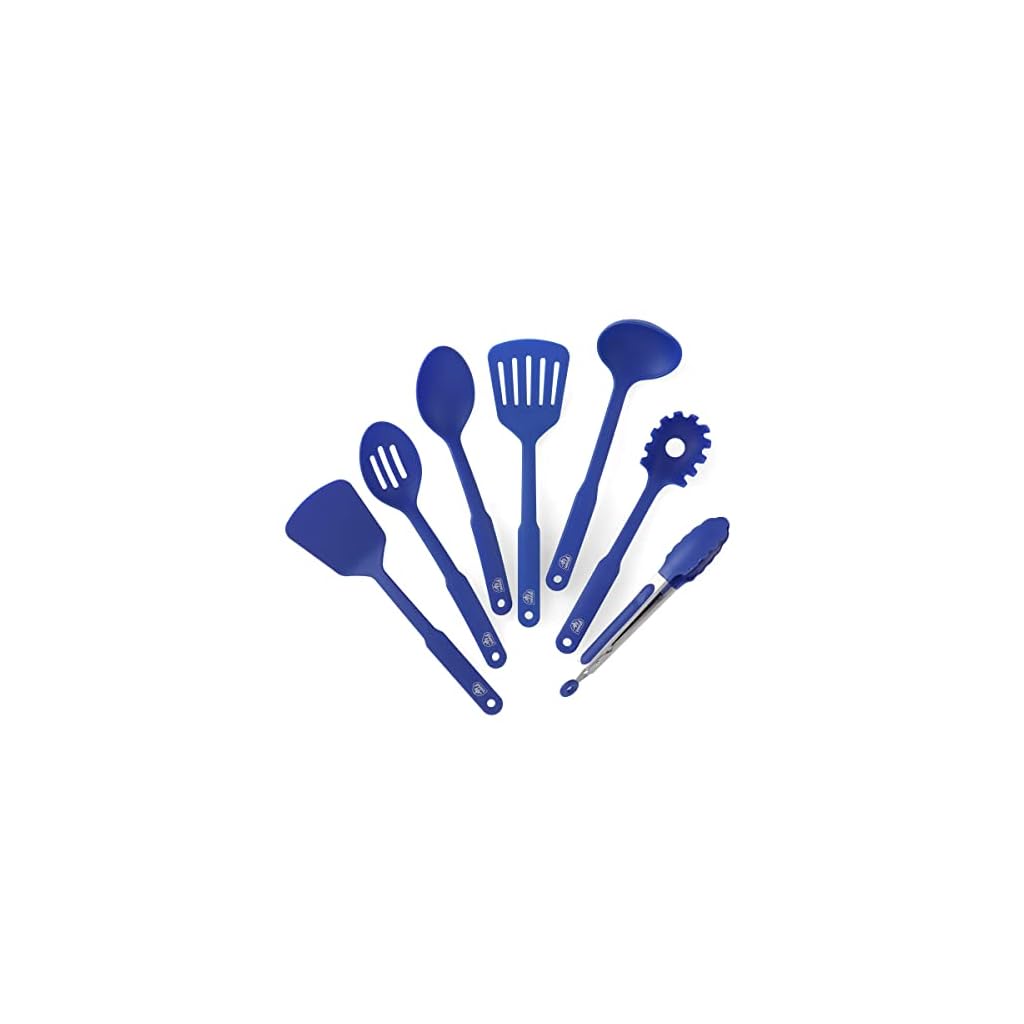GreenLife-Cooking-Tools-and-Utensils-7-Piece-Nylon-Set-including-Spatulas-Turner-Spoons-and-Tongs-Dishwasher-Safe-Blue