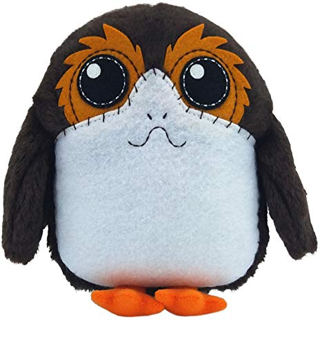 Mattel Star Wars Galaxy’s Edge Creature PORG Plush Toy, 6-in, Favorite Star Wars Characters with Audio Feature for Fans of All Ages, 3 Years and Older