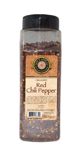 Spice Appeal Crushed Red Chili Pepper, 12-Ounce Jars (Pack of 3)