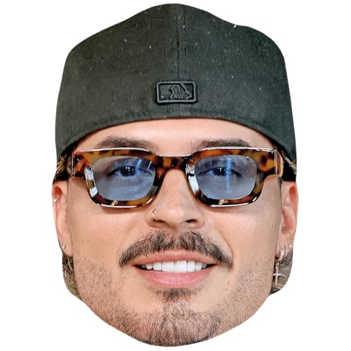 Bild: Andres Londono (Glasses) Maske aus Karton f�r 8,97 EUR bei amazon.de