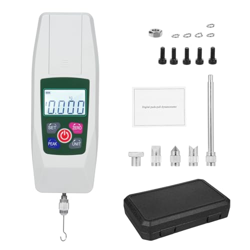 Digitales Kraftmessgerät, Push-Pull-Messgerät, Tragbares Kraftmessgerät, Automatische Abschaltung, Push- und Pull-Messgerät, Dynamometer, Spannungsdruckprüfer (KF-50)