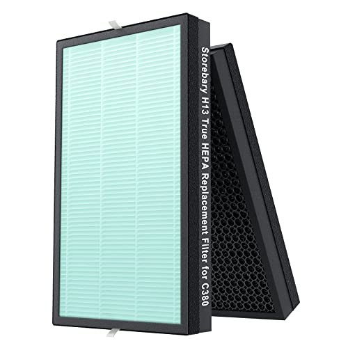 Filtre de rechange C380 purificateur d'air HEPA H13 et charbon actif C380-RF