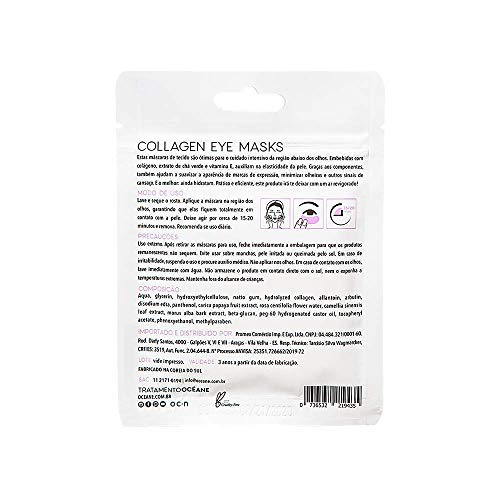 Océane Máscara Para Olhos com Colágeno - Collagen Eye Mask 30un