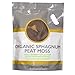 Organic Sphagnum Peat Moss by Perfect Plants - 8 Dry Quarts Absorbs Essential Nutrients When Added to Soil and Enriches Plant Roots - Indoor and Outdoor Use