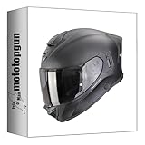 179-100-10-04 Scorpion Casco Integral para Moto exo-530 i Air Solid Negro Mate Tamano m mototopgun 179-100-10-04