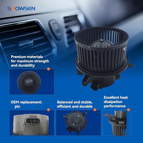 Image of SHOWSEN 700267 AC Heater Blower Motor with Fan for 10-14 Chevy Silverado