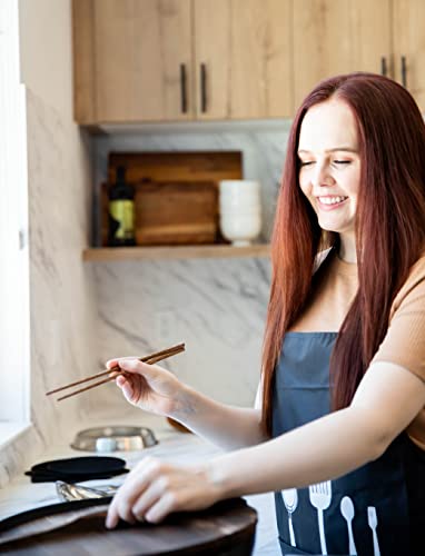 Gekko And Co. Carbon Steel Wok Pan With Lid Bundled With Hot Pads – 14-Piece Woks & Stir-Fry Pans Set –Non-Stick Chinese Wok Pan – Woks For Electric Stove, Gas, Halogen, Induction – 12.6 Inches #TOP3