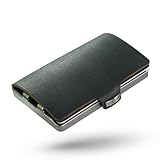 I-CLIP Original Portafoglio Uomo Slim Pelle - Porta Carte di Credito piccolo I Idea Regalo Uomo I Portatessere Tascabile I MADE IN GERMANY | Soft Touch Nero