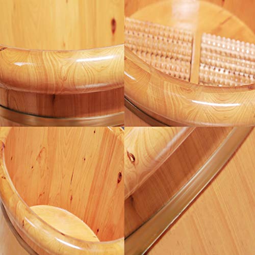 Spa de pies de madera Katzowen 41x26x31 cm miniatura 4