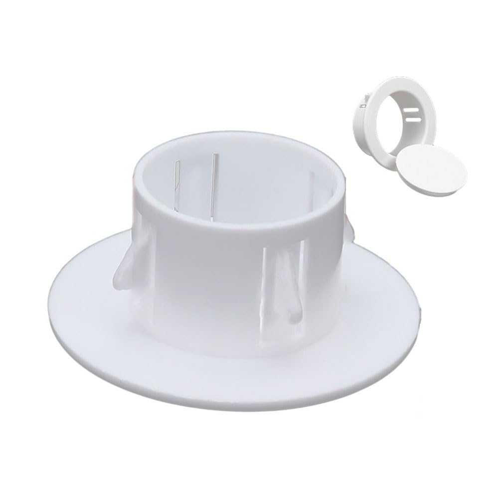40-100Mm Decorative Wall Hole Cover Protective Vents Decor Cap Plastic Plug, for Air Conditioning Holes and Openings with Louvers (40MM)