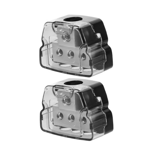 Bloc de distribution audio voiture x2 pour boîte de jonction et amplificateur auto