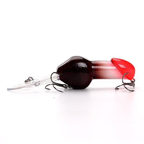 Fishing Lures Deep Diving Minnow Crankbait Big Rattle Floating Bass Lures Artificial Hard Bait 2019 New Japanese Design Funny Interesting Gift