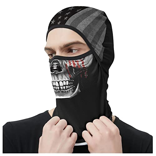 Image of Obacle Balaclava Face Mask Men Women for Sun Protection Motorcycle Fishing Raves
