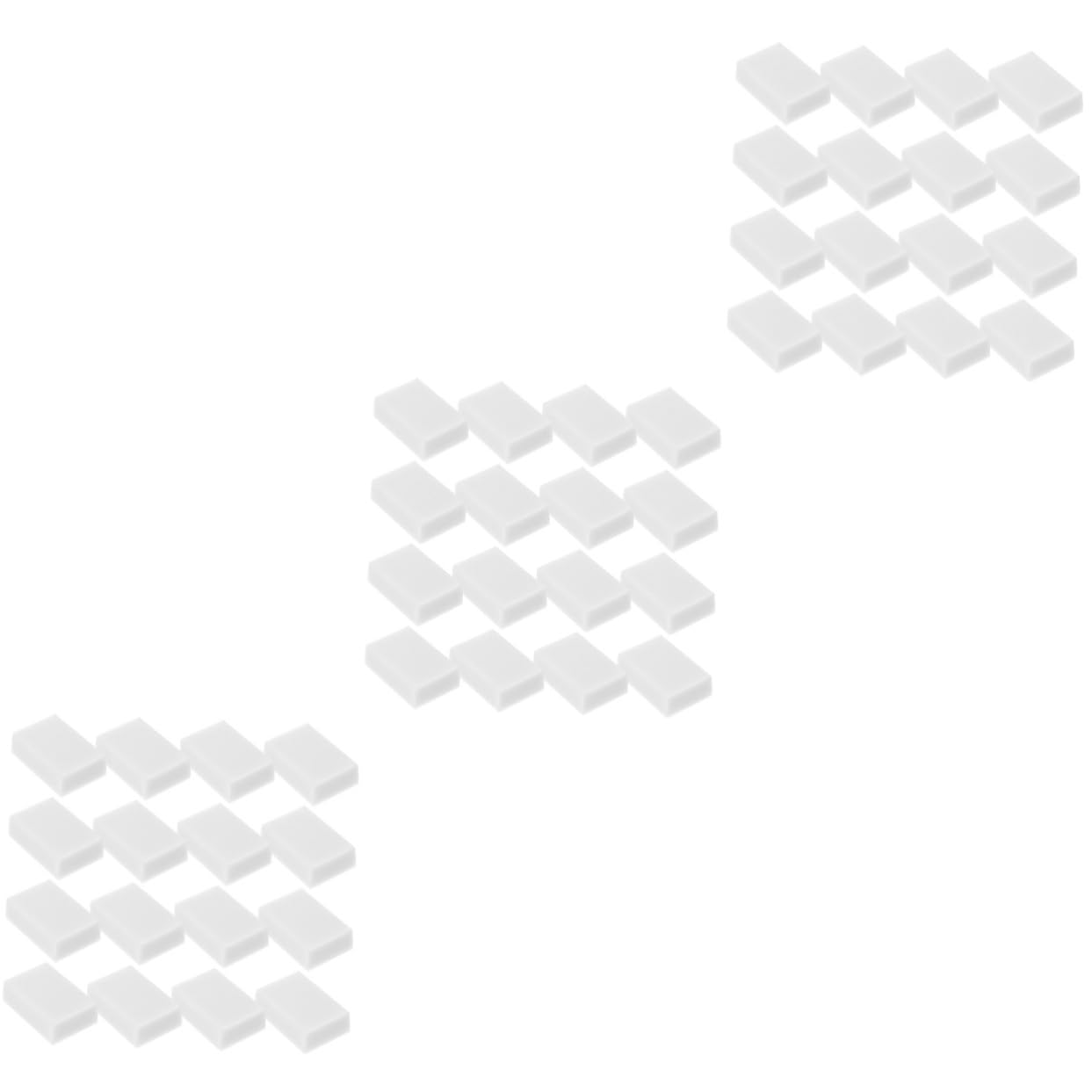 DOITOOL 3sets 30pcs Art Erasers for Drawing and Writing Cleaning Erasers for School Stationery Minimal Residue Versatile for Artists and Students for Sketching and Drafting 30pcs*3