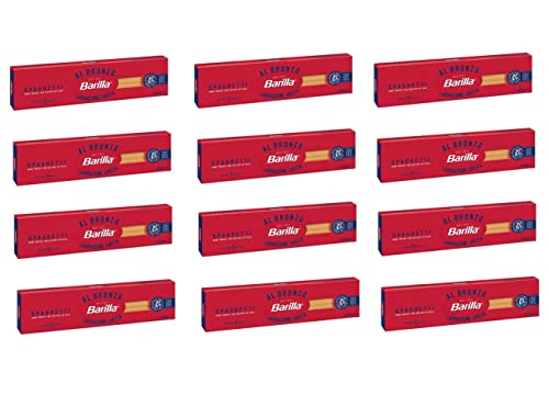 Spaghetti al Bronzo Barilla pates premium tréfilées au bronze lot de 12