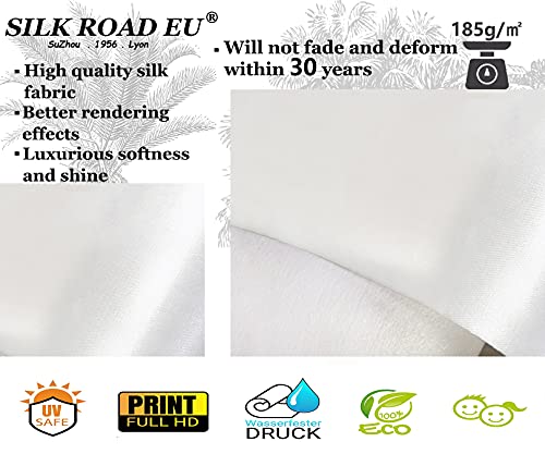 SILK ROAD EU Carta da parati in seta effetto 3D