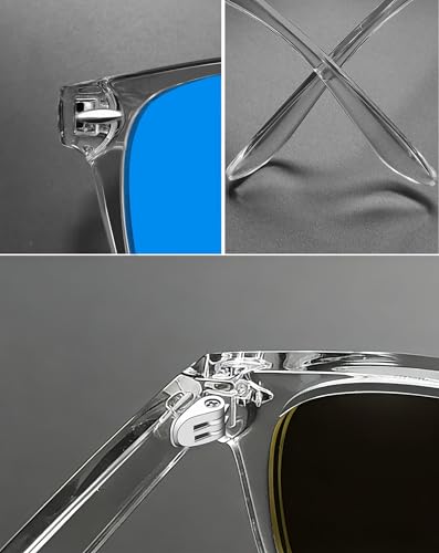 Image of Joopin Square Sunglasses Polarized UV400 Designer Sun Glasses Men Women