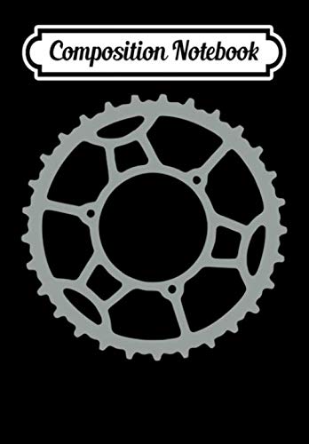 Composition Notebook: bicycle chainring 3, Journal 6 x 9, 100 Page Blank Lined Paperback Journal/Notebook