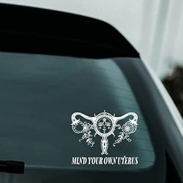 AMAZON - Mind Your Own Sticker Bumper Sticker for Car Window Laptops Trucks 7.1 x 5.9inch Sticker Vinyl Decal Bumper Sticker (Style B)