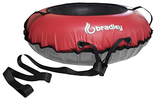 Ultimate Towable Snow Tube Sled And Heavy Duty Cover (50" Red) | Made In Usa #TOP1