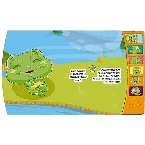 Livro Musical: O Sapo não Lava o Pé
