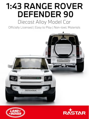 Auto a escala 1:43 Land Rover Defender 90 de metal fundido miniatura 2