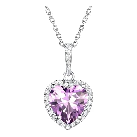 ChicSilver June Birthstone Heart Necklace Cover