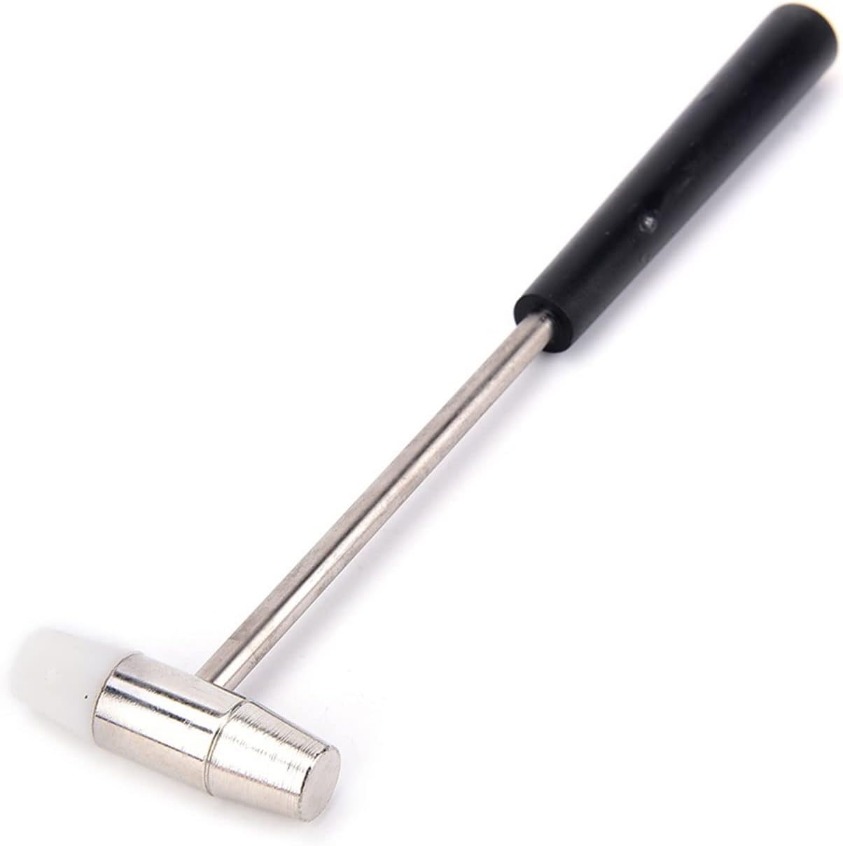 Hammers Watch Repair Tool Watch Repair Tool Small Hammer Metal Soft and Hard Dual-Purpose Hammer Black Bottom Watch Repair Hammer