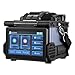 VEVOR Fiber Fusion Splicer 6-Motor, Core Alignment Optic Splicer 6s Splicing & 13s Heating, Fiber Machine with 5