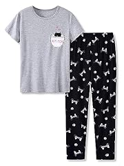 Grey Cat (Tee & Pants Set)