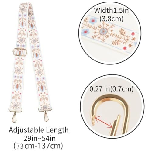 Luggage Straps Wide Shoulder Strap Adjustable Replacement Belt Crossbody Canvas Bag Handbag Purse Strap for Women2