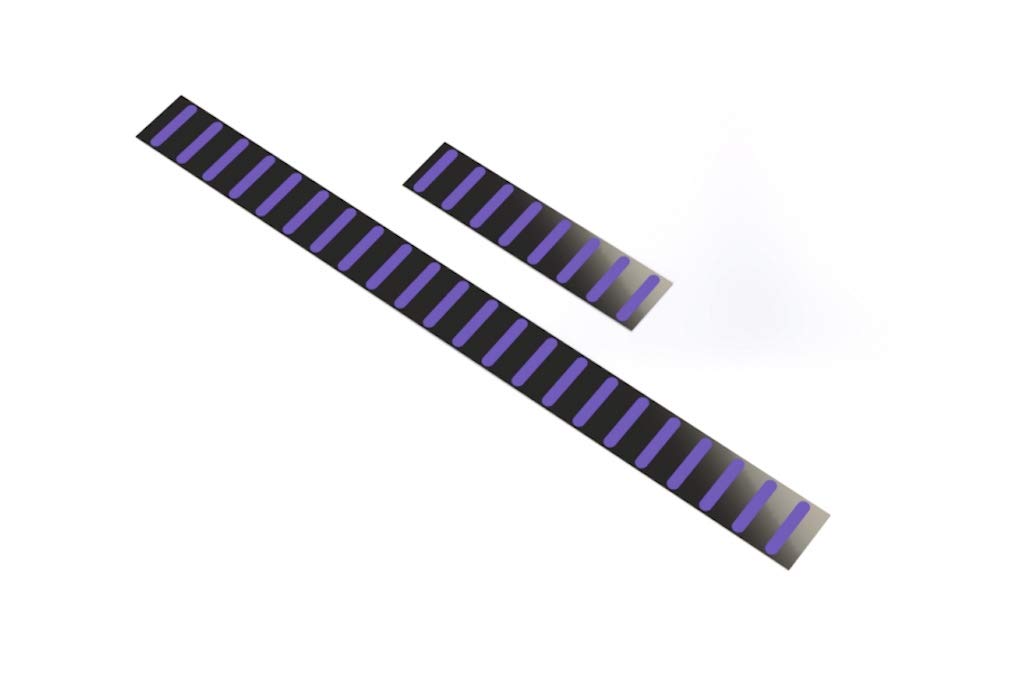 RRPProGuard Front Stickers-Max Protection-Purple Adult Mudguard, Unisex, Black, One Size