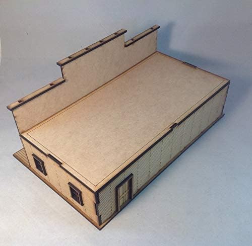 Store Front F Western Building MDF Kit 28mm Terrain Scenery Old West