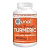 Turmeric-Curcumin-Capsules-Qunol-with-Ultra-High-Absorption-1000mg-Joint-Support-Dietary-Supplement-Extra-Strength-120-Vegetarian-Capsules Qunol Turmeric Curcumin Supplement, Turmeric 1000mg With Ultra High Absorption, Joint Support Supplement, Extra Strength Turmeric Capsules, 2 Month Supply, 120 Count (Pack of 1)