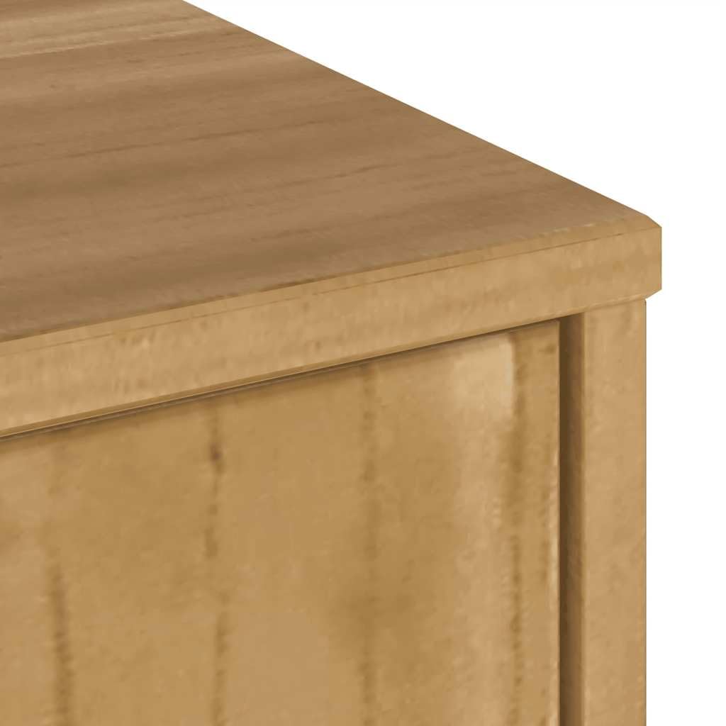 Générique Mobile TV in legno massiccio pino 79 x 24 x 40 cm | Contenitore per soggiorno, camera da letto, facile da pulire, serie ODDA