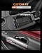 2 Pack for 2024 2025 2026 Ford Mustang Center Console Organizer Tray for Mustang Accessories Armrest Storage Box Insert for EcoBoost/GT/Dark Horse/Premium Door Handle Storage Box + Center Console Tray