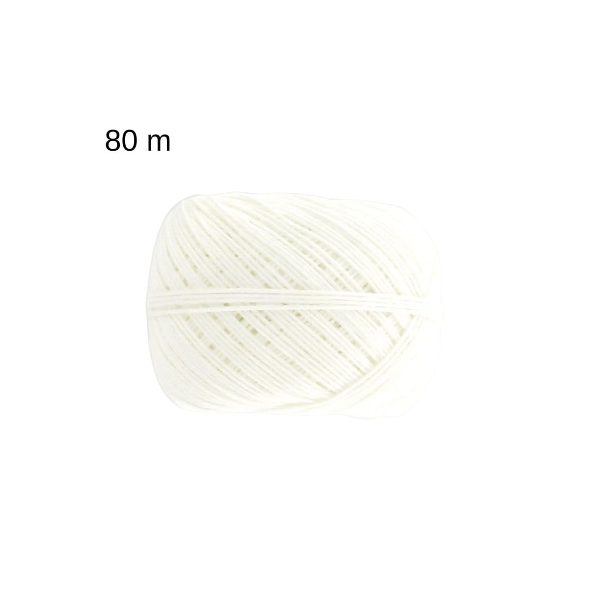 R47 Synthetisch koord, geweven, Beige, dikte 0.80 mm/L. 6,4 meter
